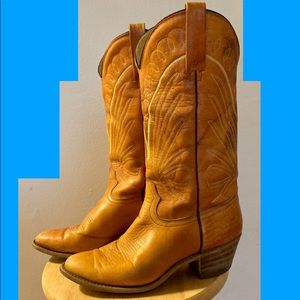 Vintage Made in Texas Cowboy Boots